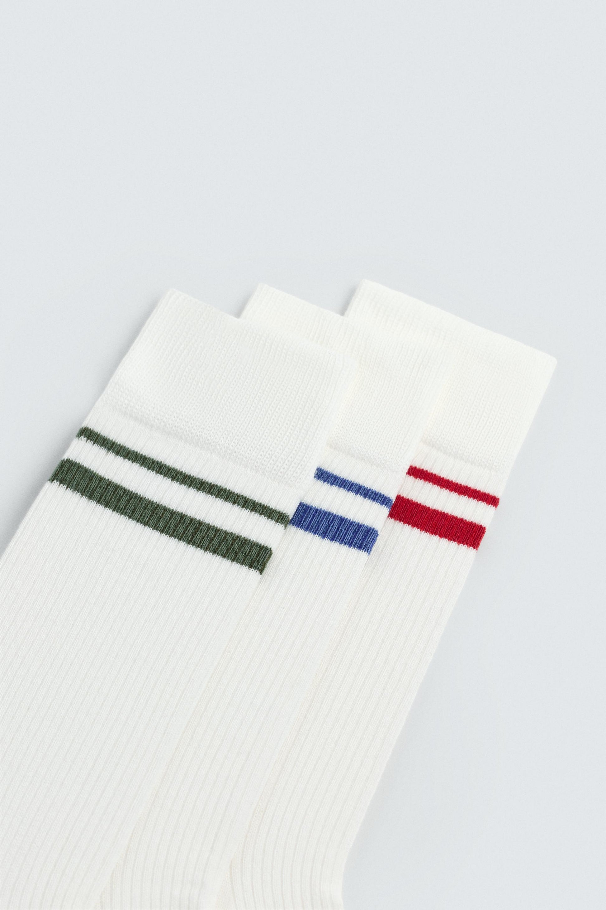PACK DE 3 PARES DE MEIAS COM FAIXA