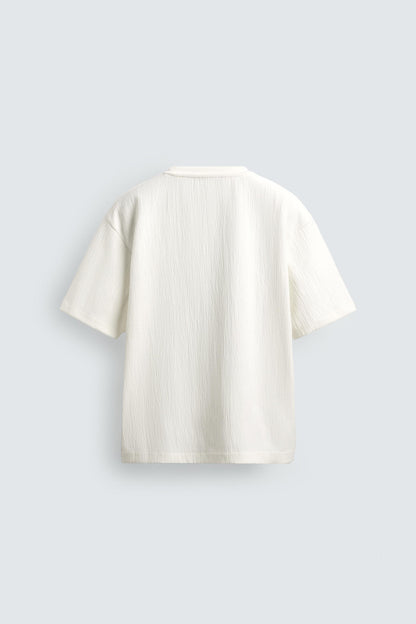 T-SHIRT RELAXED FIT ESTRUTURADA