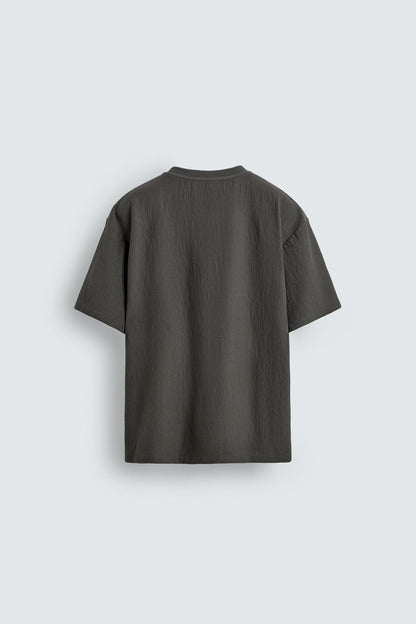 T-SHIRT RELAXED FIT ESTRUTURADA