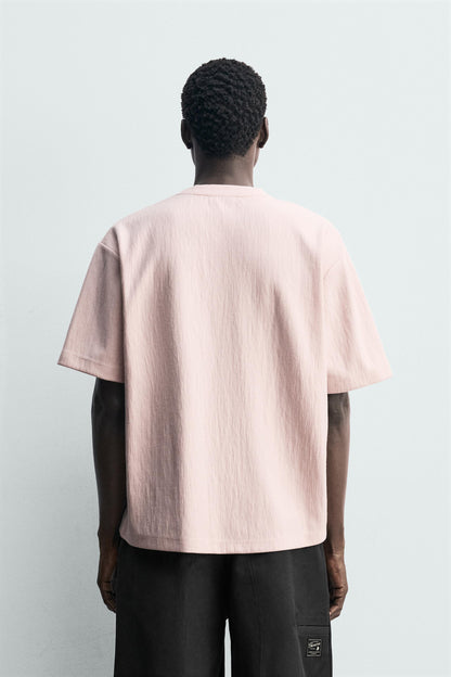 T-SHIRT RELAXED FIT ESTRUTURADA