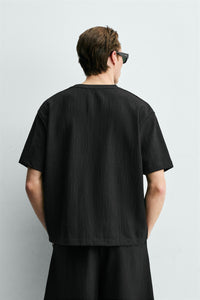 T-SHIRT RELAXED FIT ESTRUTURADA