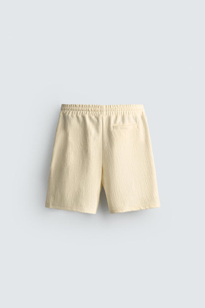 CALÇÕES BERMUDA JOGGER COM ESTRUTURA
