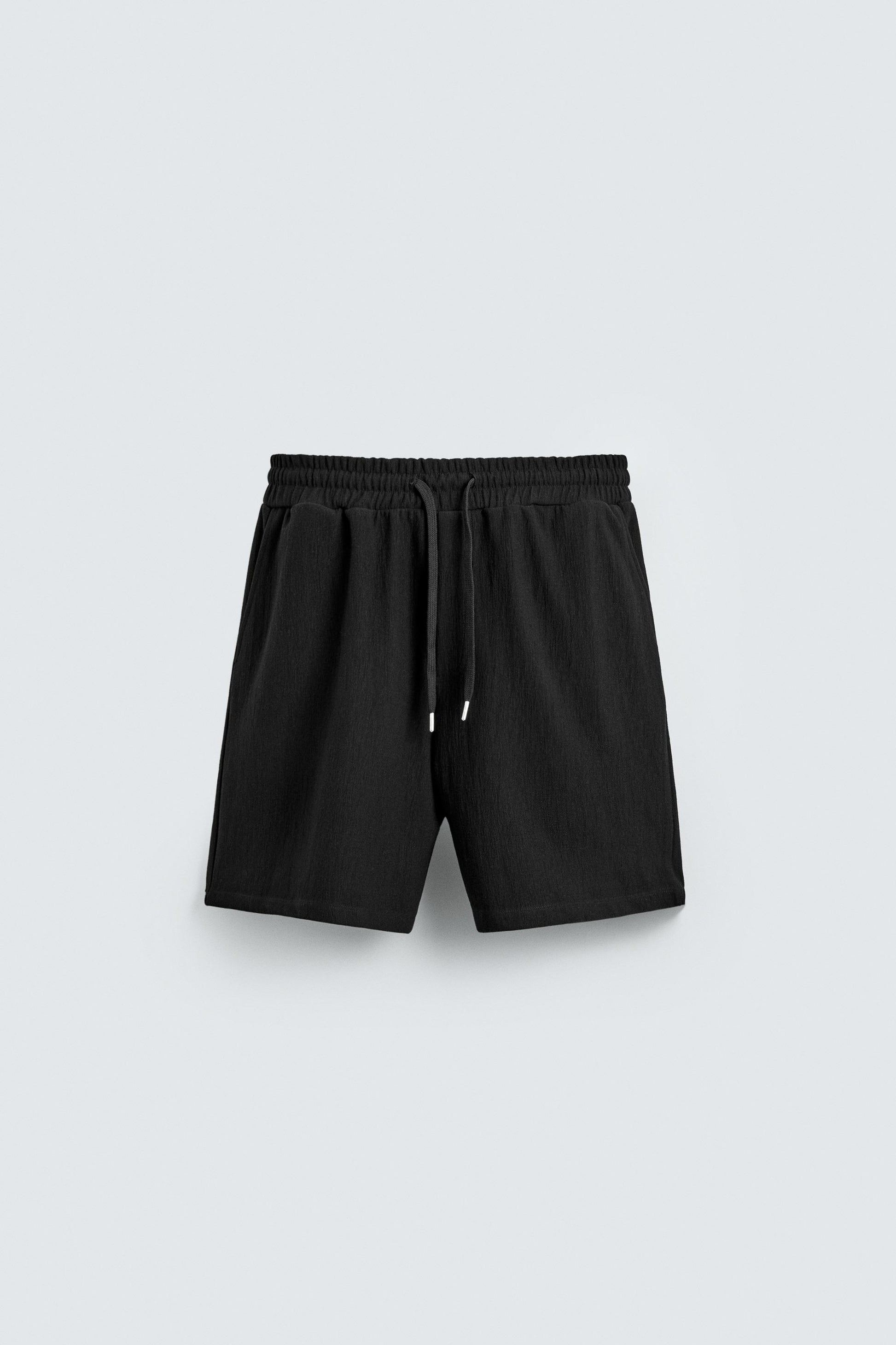 CALÇÕES BERMUDA JOGGER COM ESTRUTURA
