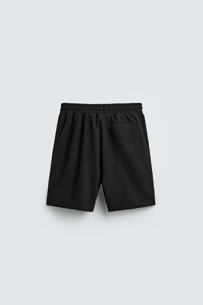 CALÇÕES BERMUDA JOGGER COM ESTRUTURA
