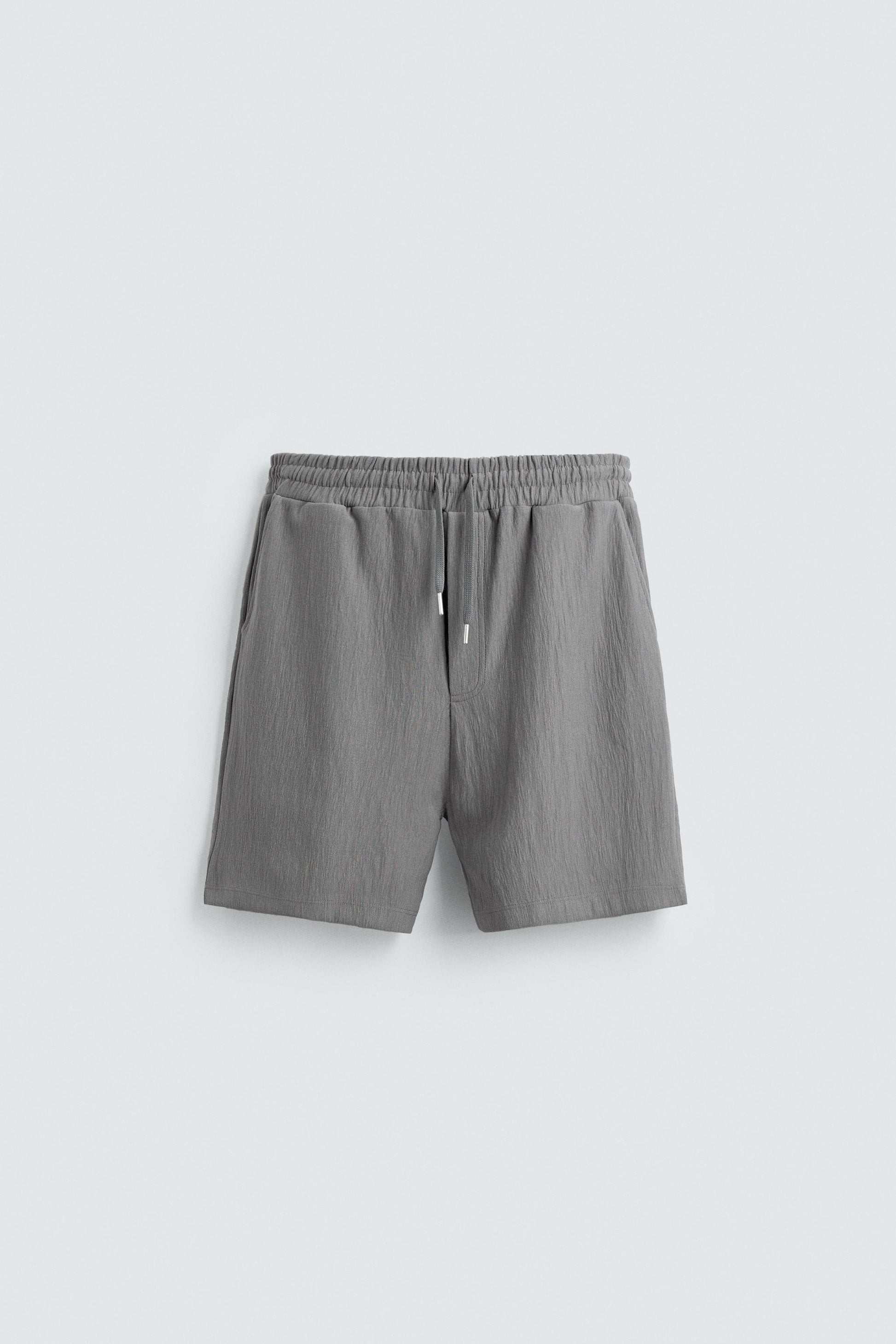 CALÇÕES BERMUDA JOGGER COM ESTRUTURA