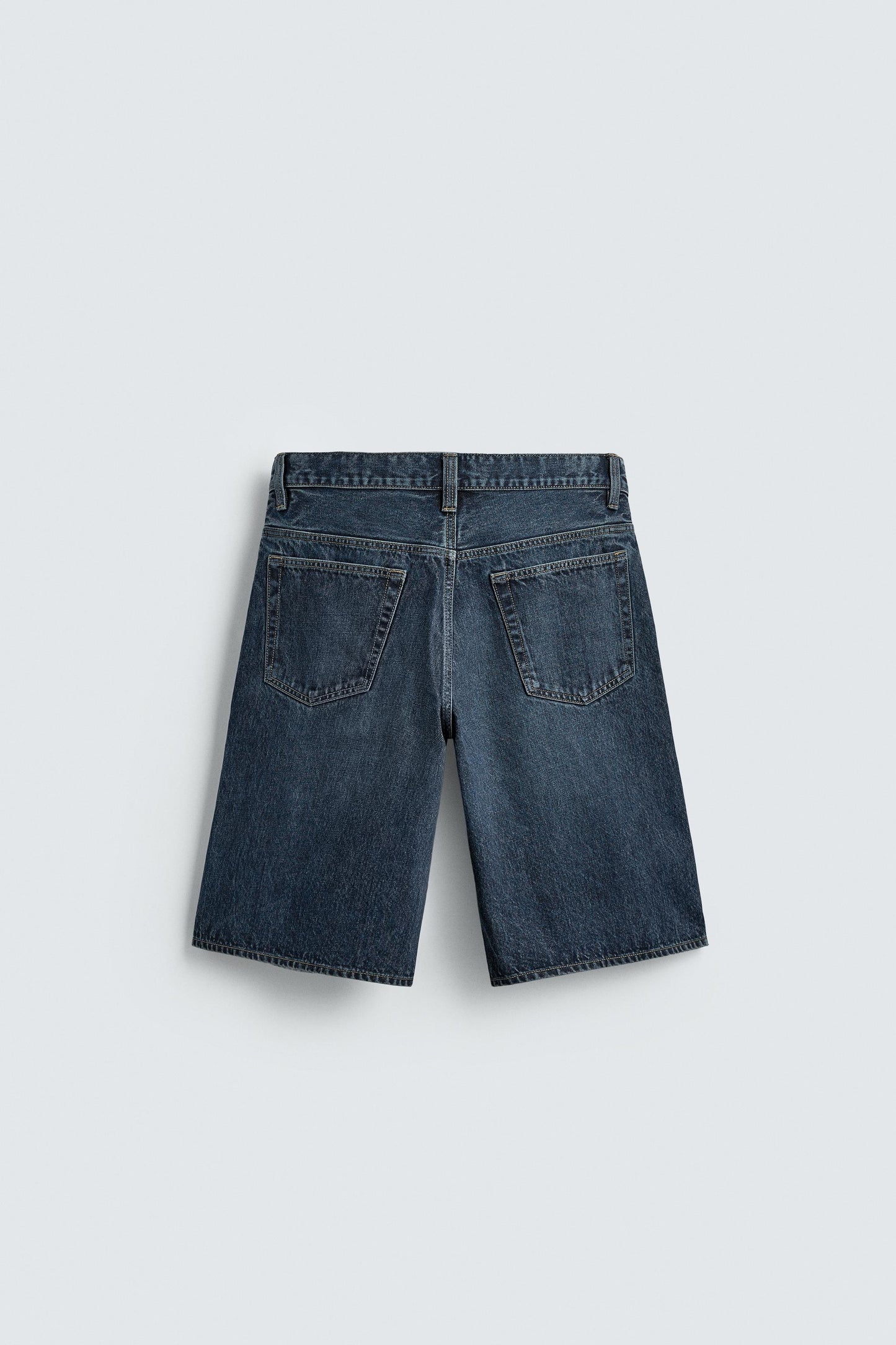CALÇÕES BERMUDA DENIM BAGGY FIT