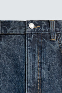 CALÇÕES BERMUDA DENIM BAGGY FIT