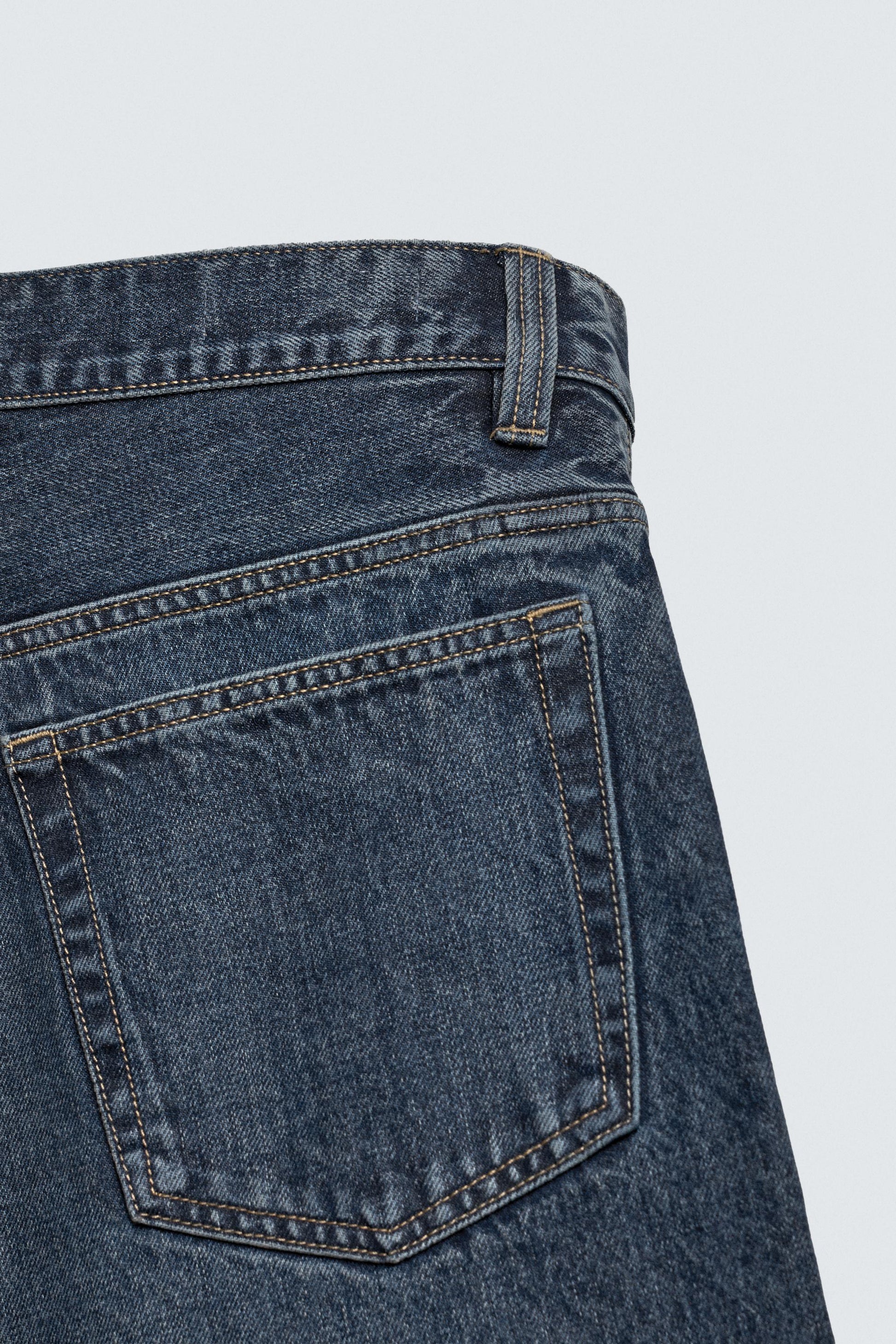 CALÇÕES BERMUDA DENIM BAGGY FIT