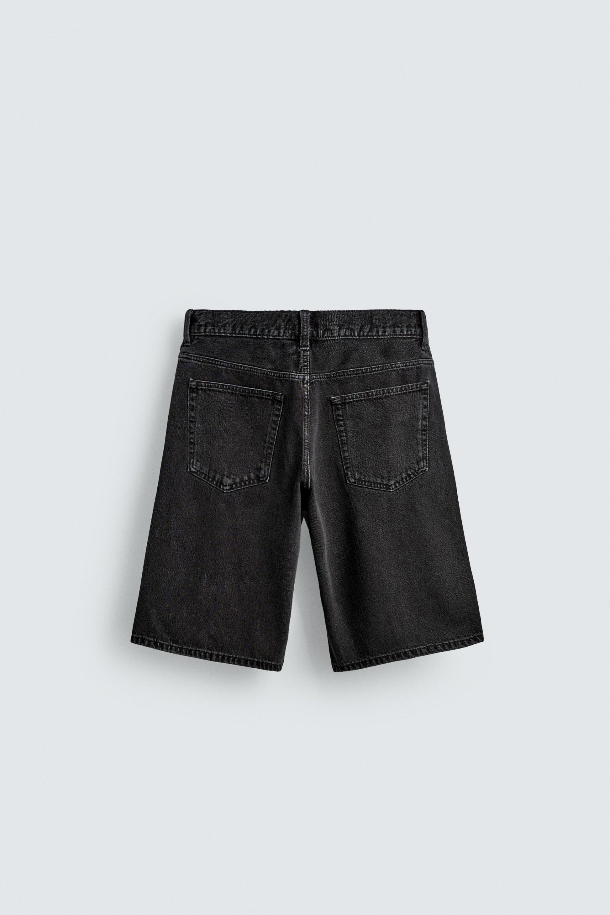 CALÇÕES BERMUDA DENIM BAGGY FIT