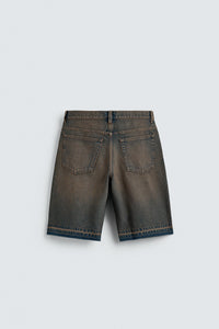 CALÇÕES BERMUDA DENIM RELAXED FIT