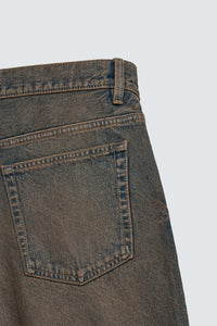 CALÇÕES BERMUDA DENIM RELAXED FIT