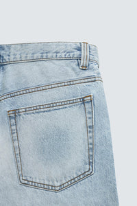 CALÇÕES BERMUDA DENIM RELAXED FIT
