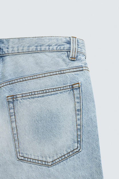 CALÇÕES BERMUDA DENIM RELAXED FIT