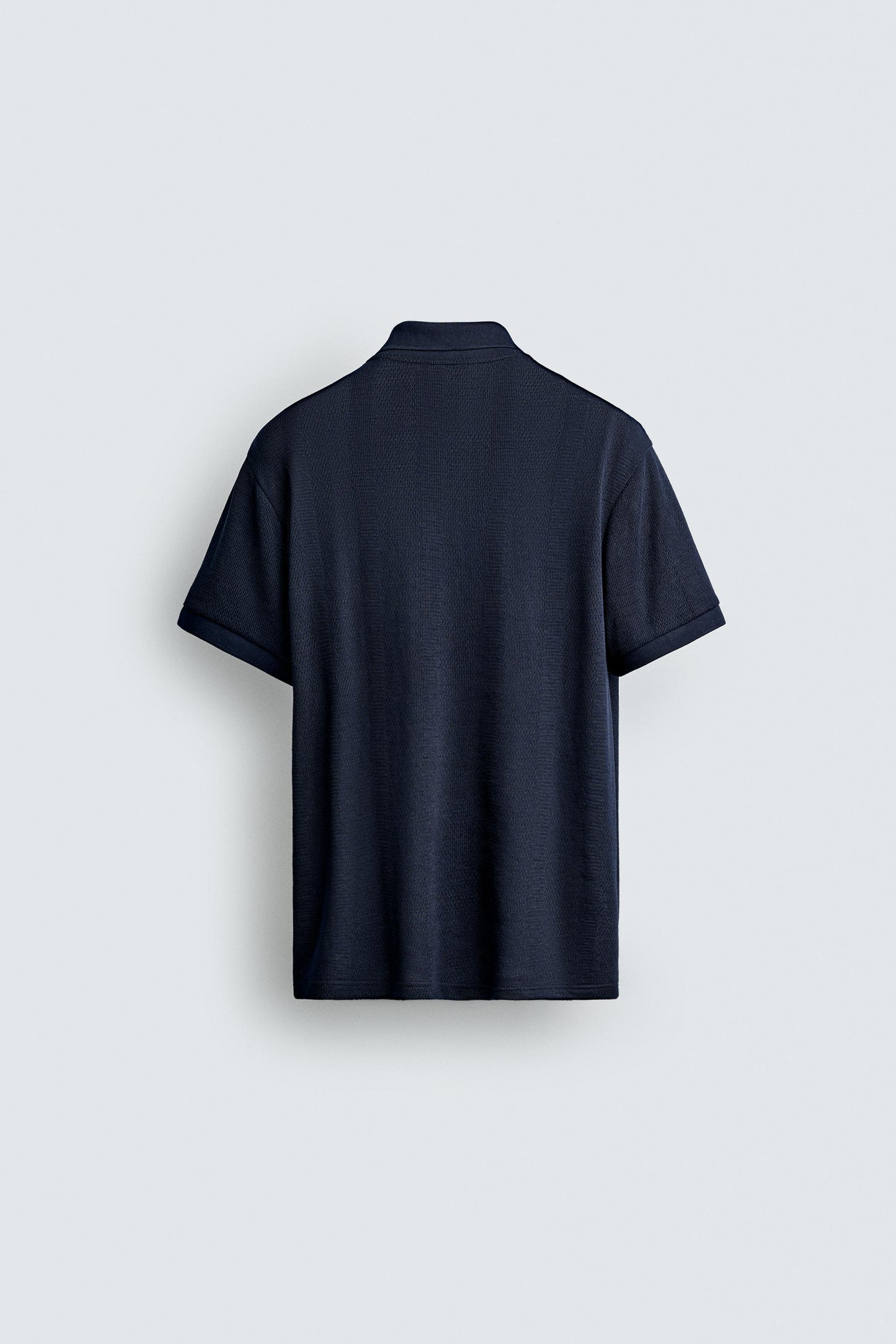 POLO REGULAR FIT JACQUARD ÀS RISCAS