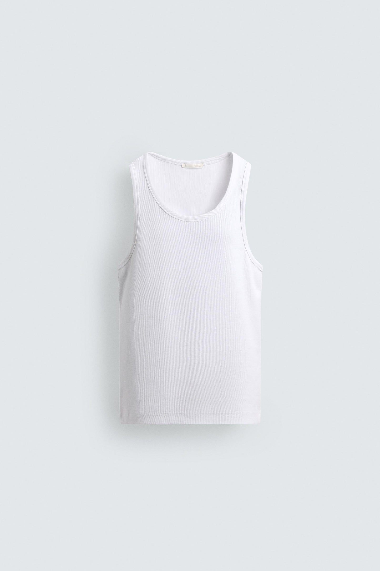 T-SHIRT TANK RIB BÁSICA