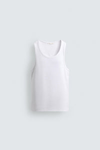 T-SHIRT TANK RIB BÁSICA