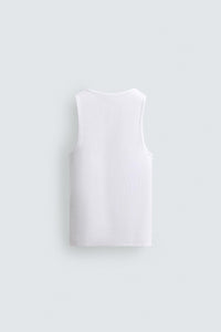 T-SHIRT TANK RIB BÁSICA
