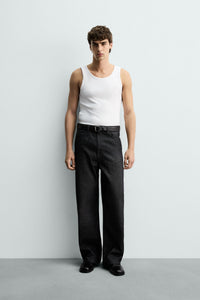 T-SHIRT TANK RIB BÁSICA