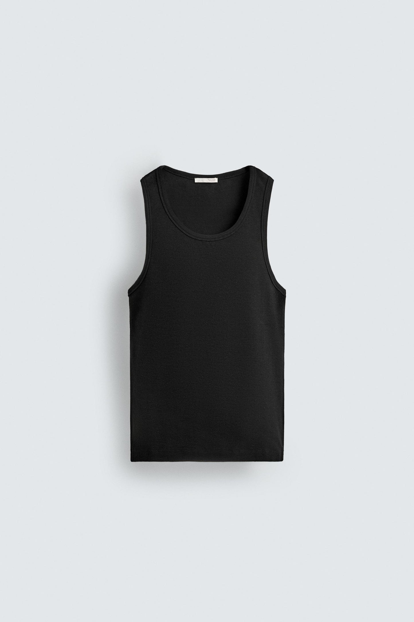T-SHIRT TANK RIB BÁSICA