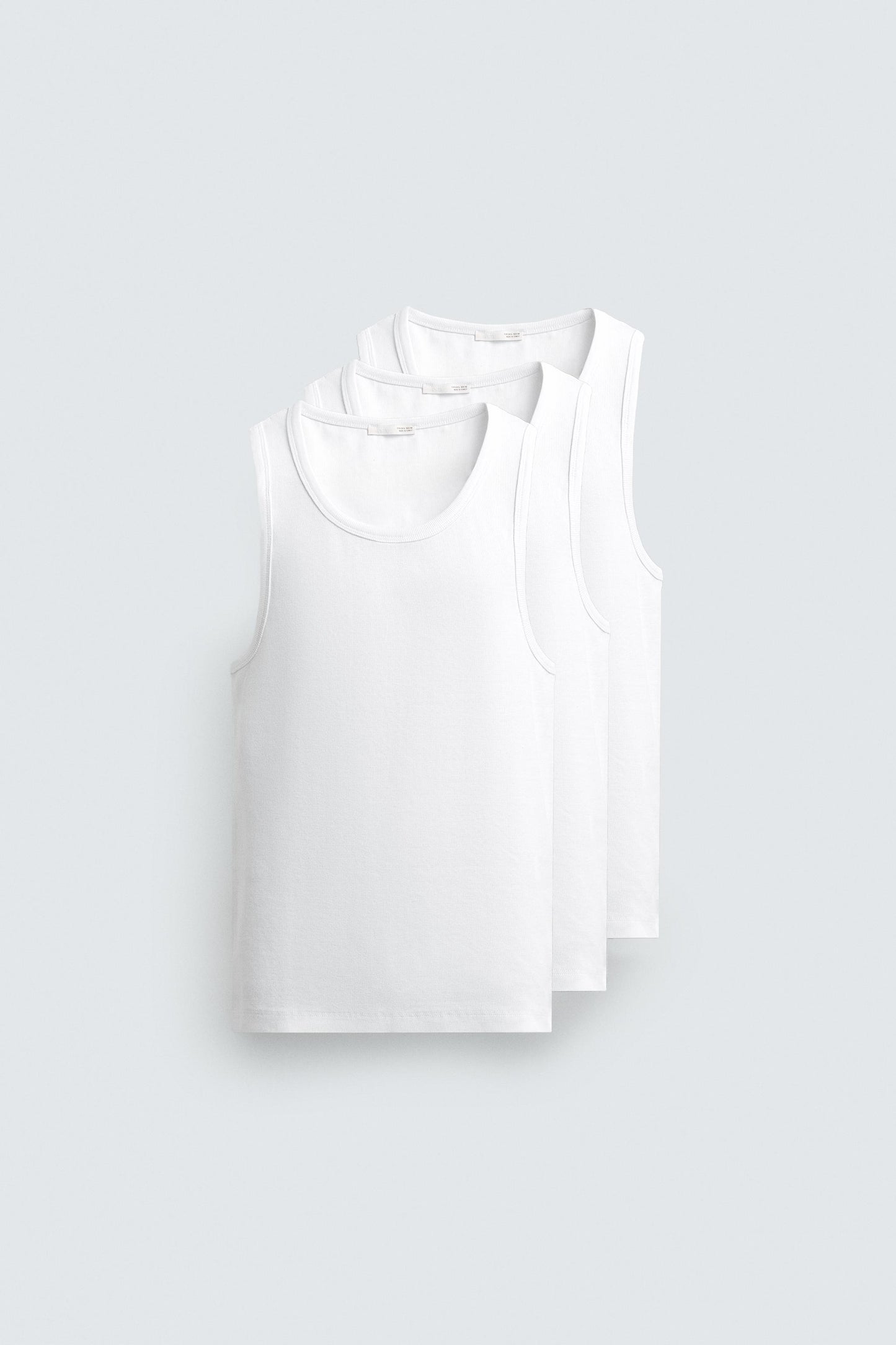 PACK DE 3 T-SHIRTS TANK BÁSICAS