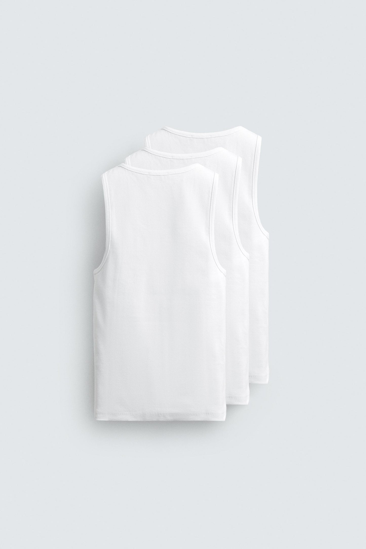 PACK DE 3 T-SHIRTS TANK BÁSICAS