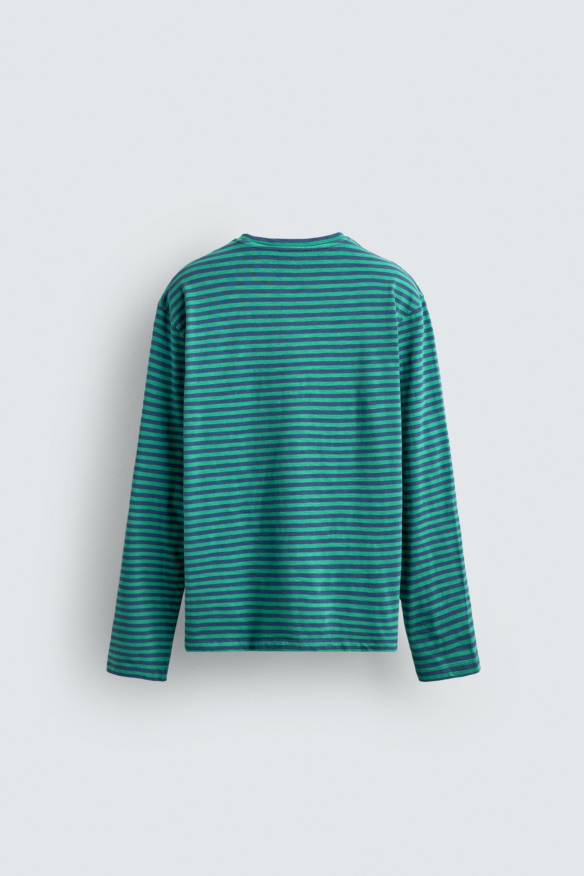 T-SHIRT RELAX FIT JACQUARD ÀS RISCAS