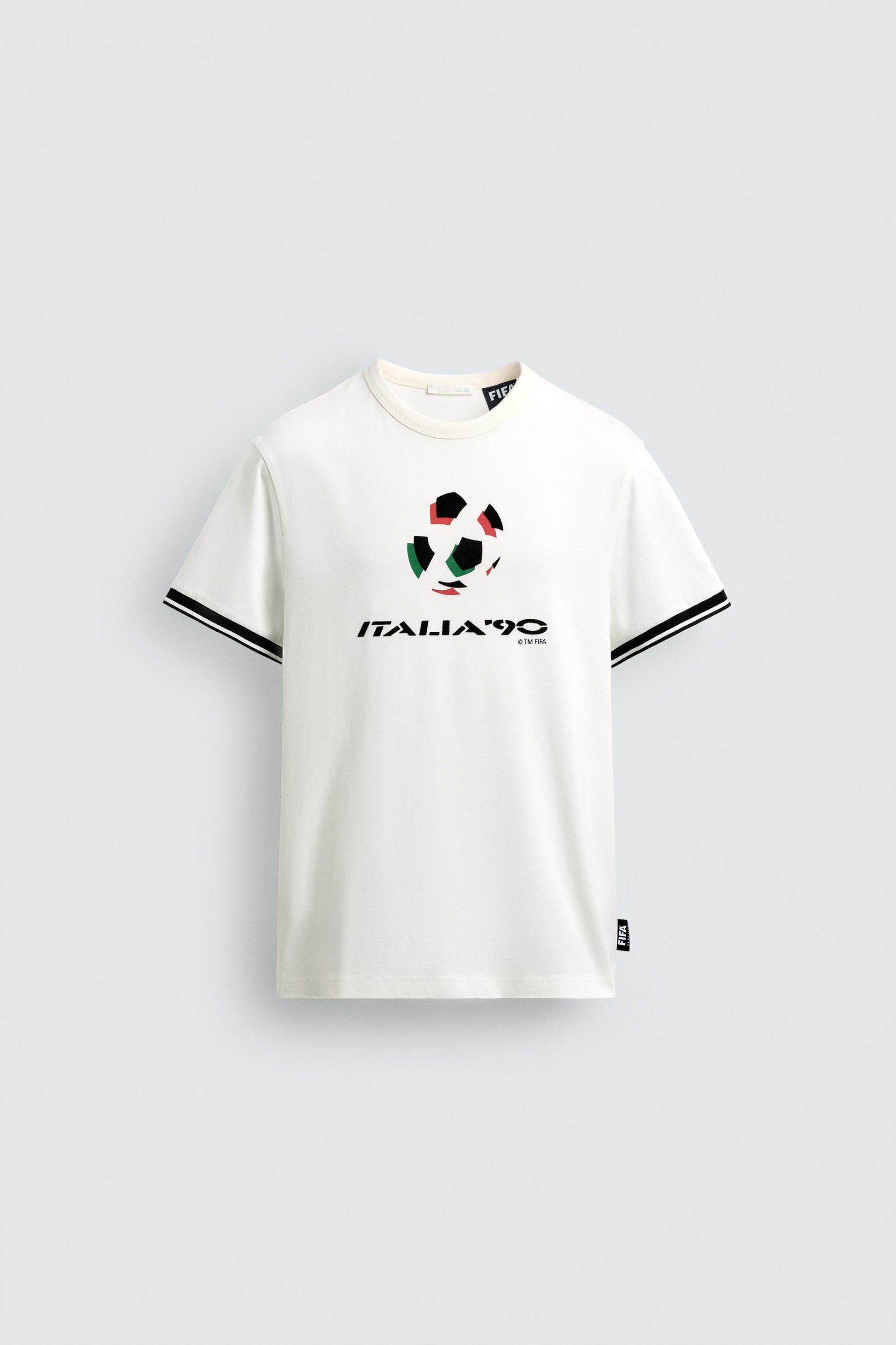 T-SHIRT CONTRASTE ITÁLIA 90 FIFA WORLD CUP™ FIFA CLASSICS