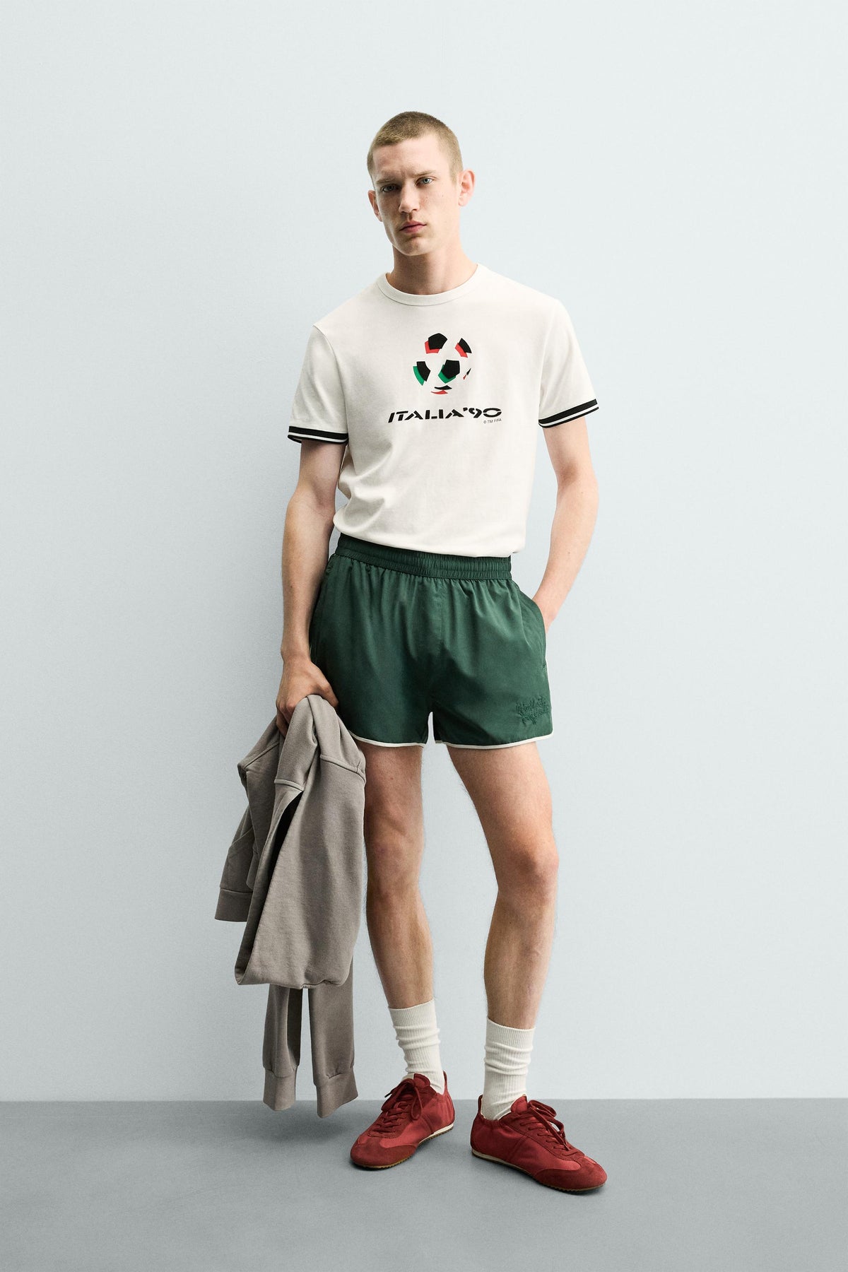 T-SHIRT CONTRASTE ITÁLIA 90 FIFA WORLD CUP™ FIFA CLASSICS
