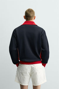 CASACO COLOR BLOCK RETRO