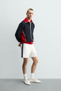 CASACO COLOR BLOCK RETRO
