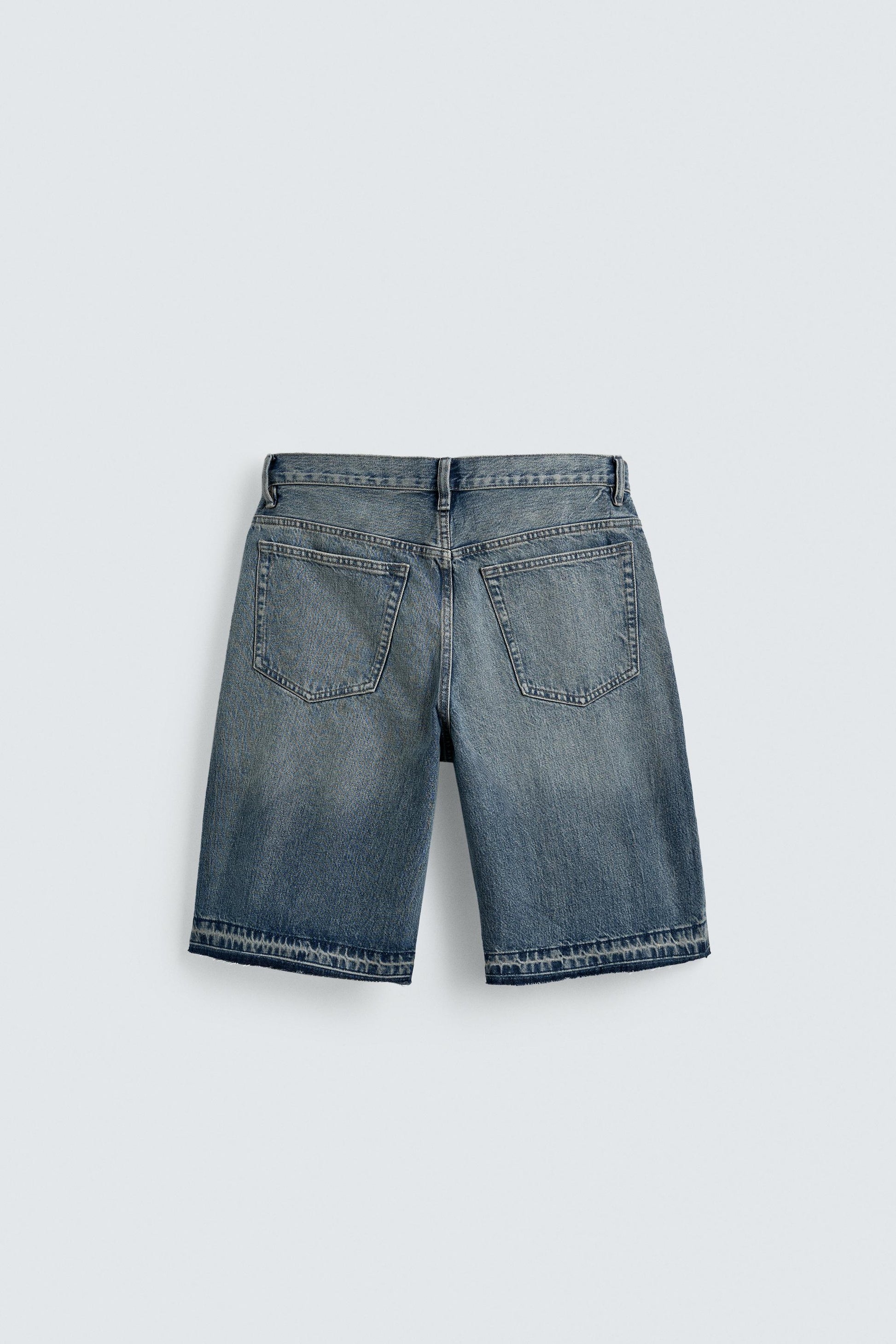 CALÇÕES BERMUDA DENIM RELAXED FIT