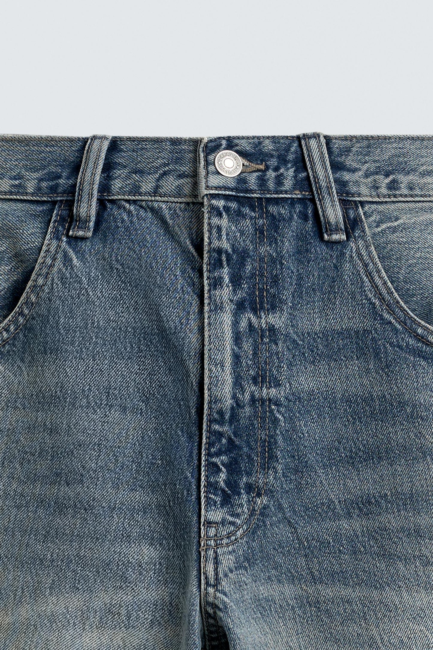 CALÇÕES BERMUDA DENIM RELAXED FIT