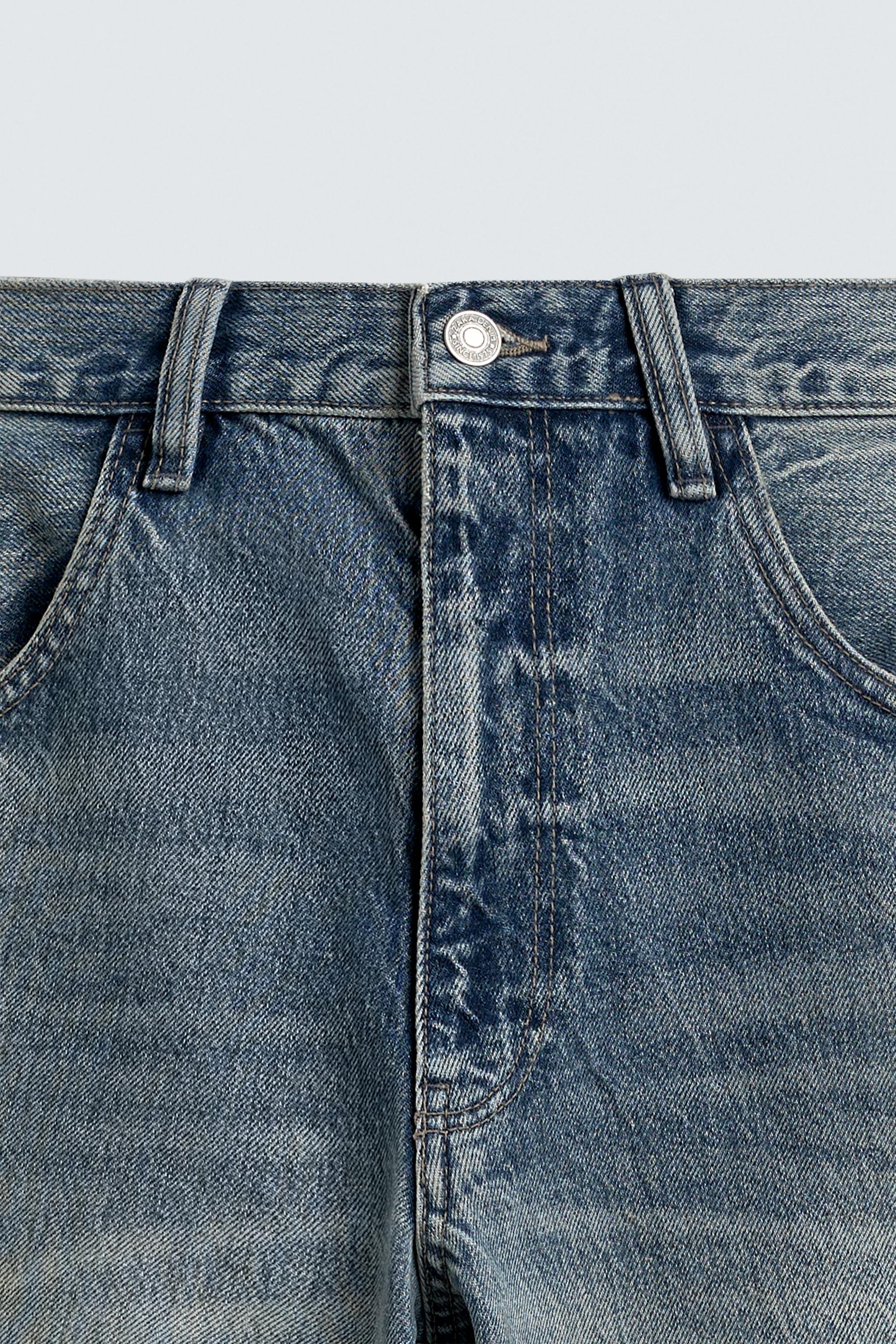 CALÇÕES BERMUDA DENIM RELAXED FIT