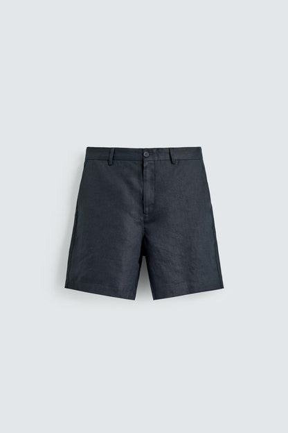 CALÇÕES BERMUDA REGULAR FIT 100% LINHO