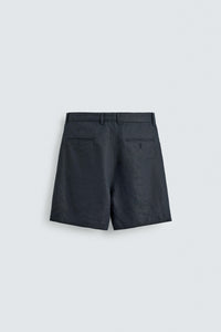 CALÇÕES BERMUDA REGULAR FIT 100% LINHO