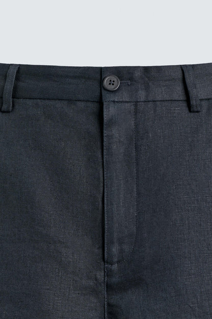 CALÇÕES BERMUDA REGULAR FIT 100% LINHO
