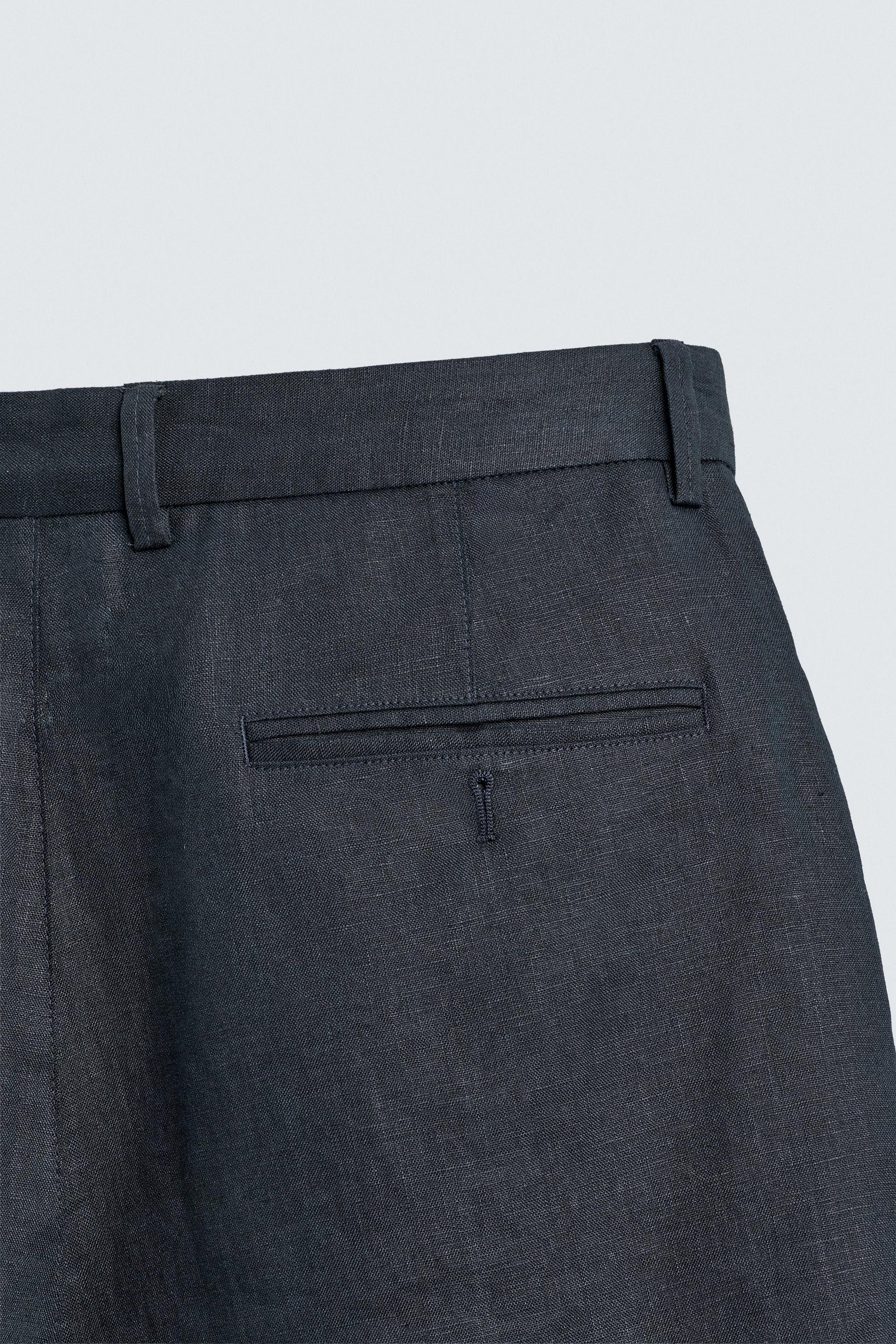 CALÇÕES BERMUDA REGULAR FIT 100% LINHO