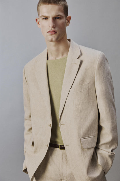 BLAZER DE FATO 100% LINHO