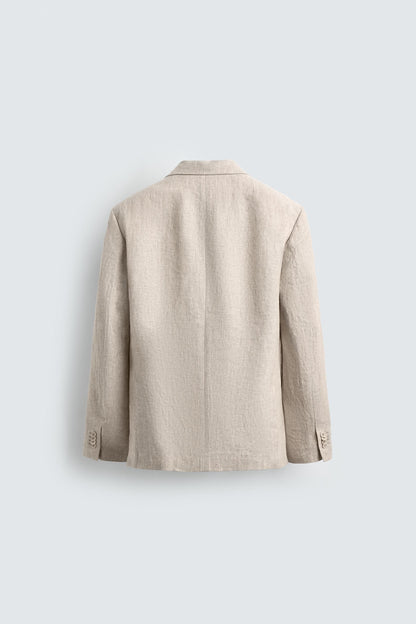 BLAZER DE FATO 100% LINHO