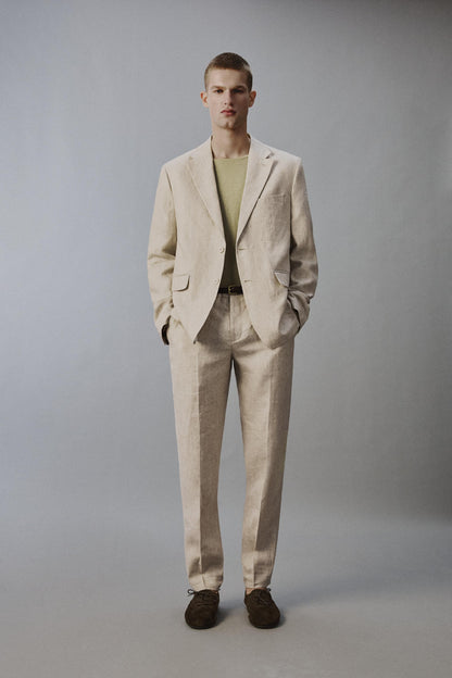 BLAZER DE FATO 100% LINHO
