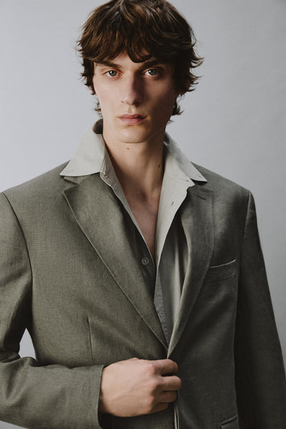 BLAZER DE FATO 100% LINHO