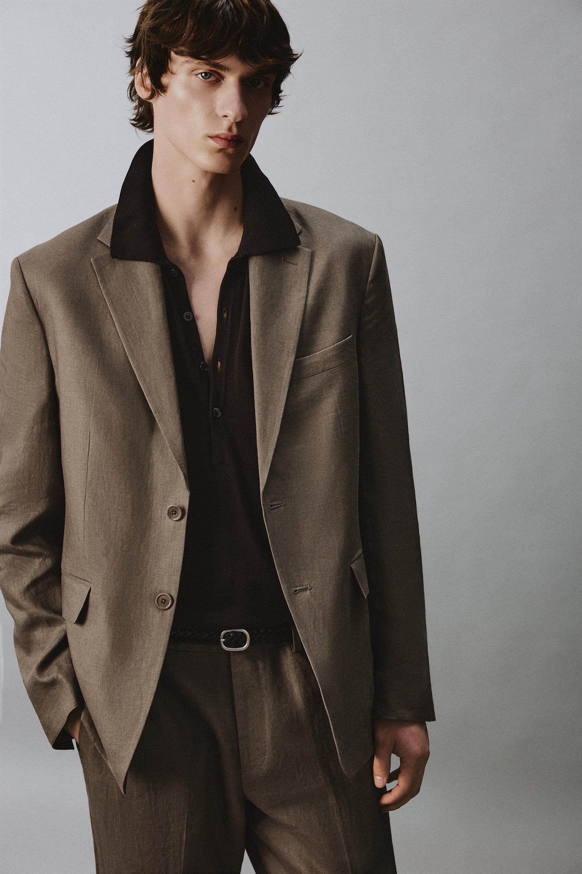 BLAZER DE FATO 100% LINHO