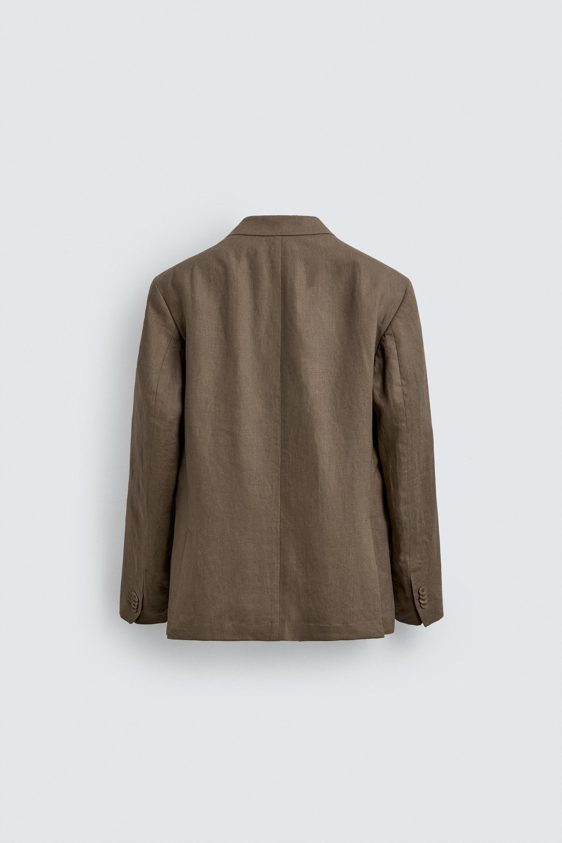 BLAZER DE FATO 100% LINHO