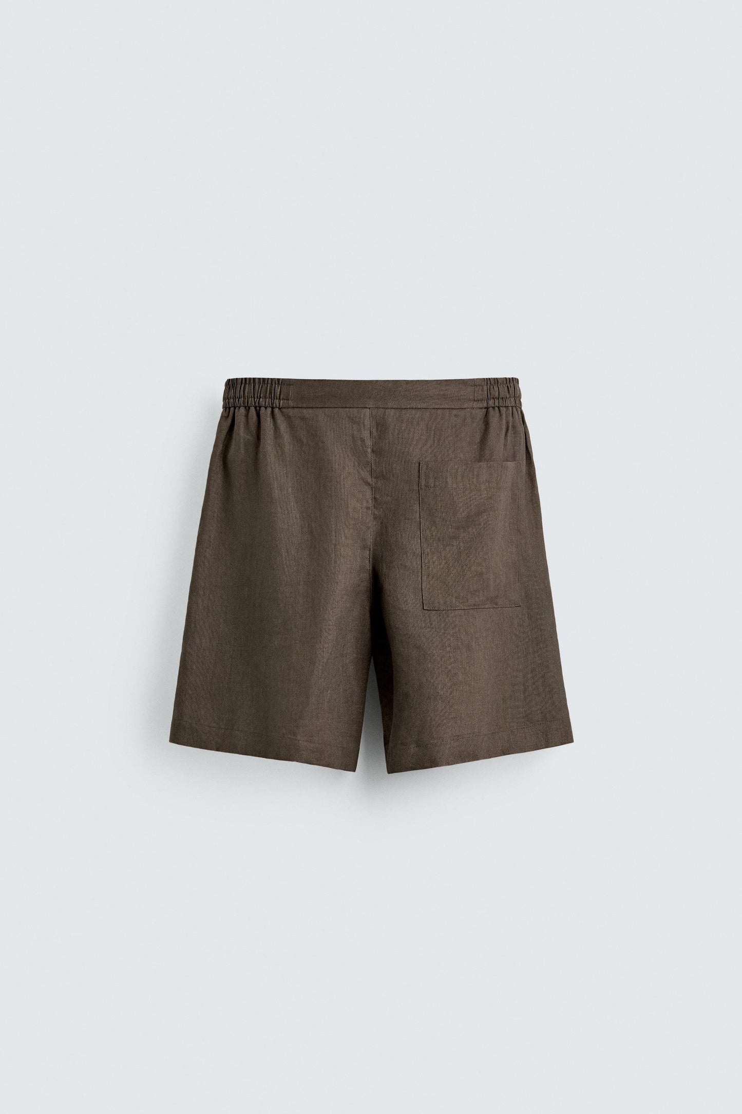 CALÇÕES BERMUDA RELAXED FIT 100% LINHO