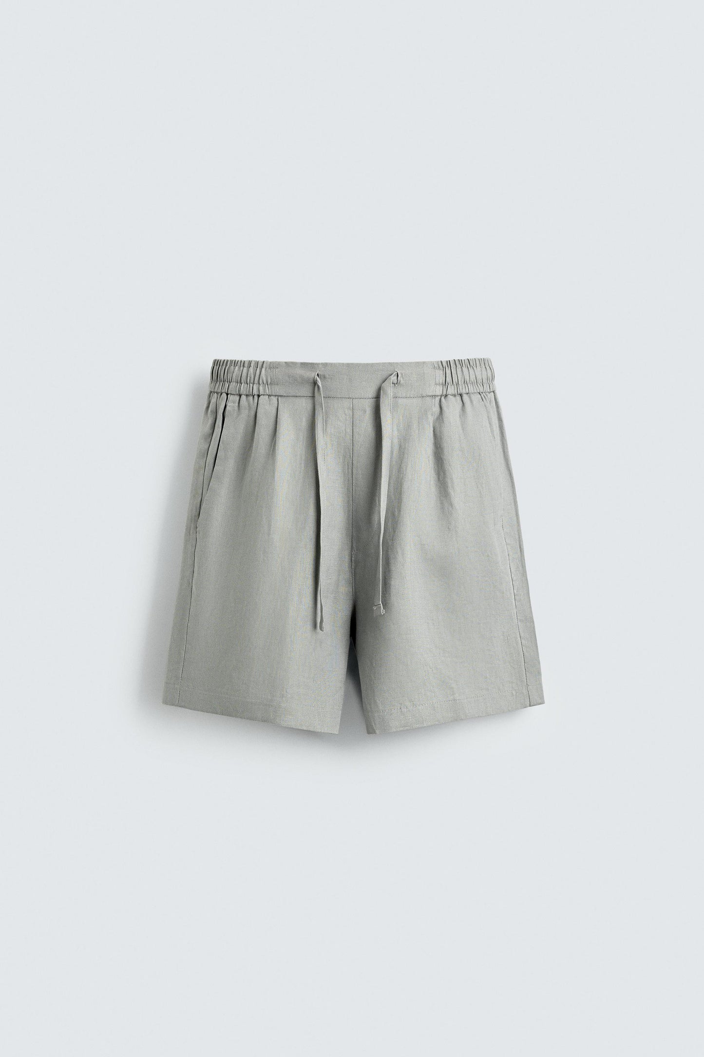 CALÇÕES BERMUDA RELAXED FIT 100% LINHO