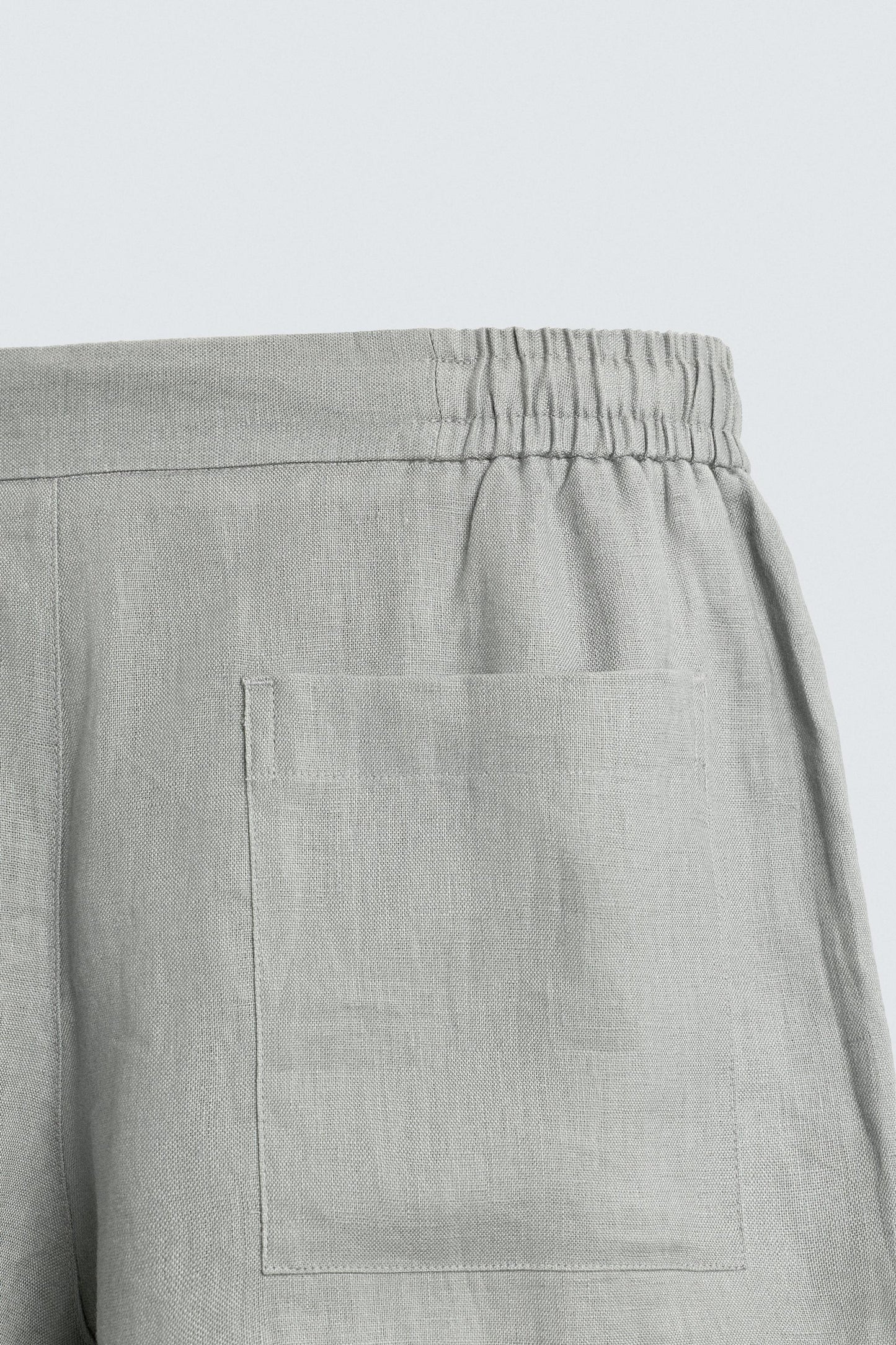 CALÇÕES BERMUDA RELAXED FIT 100% LINHO