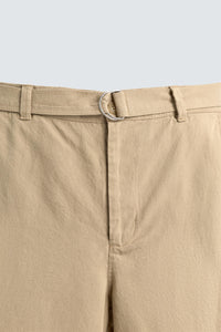 CALÇÕES BERMUDA RELAXED FIT COM CINTO
