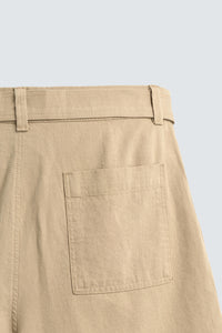 CALÇÕES BERMUDA RELAXED FIT COM CINTO