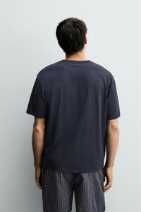 CONJUNTO DE PIJAMA COMBINADO BERMUDA XADREZ