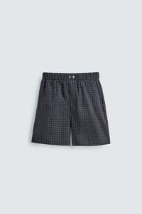 CONJUNTO DE PIJAMA COMBINADO BERMUDA XADREZ